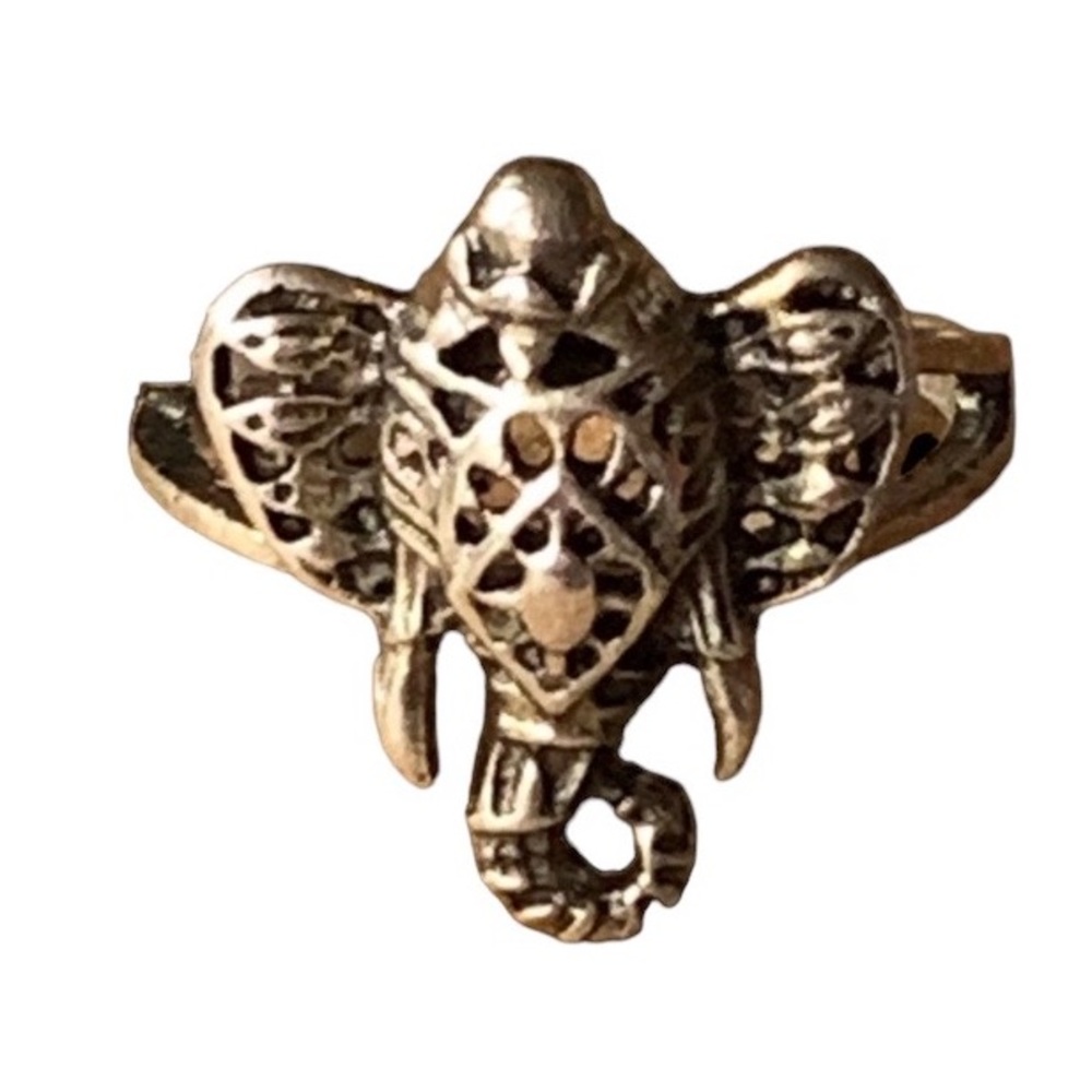 Lucky Thai Elephant Head 925 Silver Ring Unisex Jewelry Mens Woman’s Lucky Gift